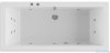Riho Lugo 190x80cm wanna prostokątna z hydromasażem Pneumatic lewa + nogi + syfon BT04-PNE-L